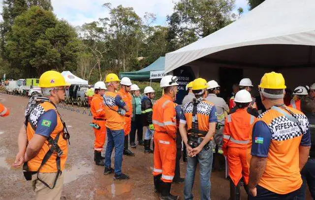 Defesa Civil de Ribeirão Pires atua em simulado da Transpetro