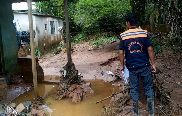 Chuvas causam mais prejuízos e transtornos em Minas Gerais