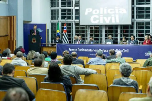 Frente Parlamentar em Defesa da Polícia Civil é lançada na Alesp