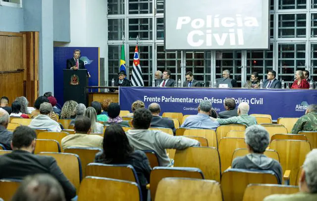 Frente Parlamentar em Defesa da Polícia Civil é lançada na Alesp