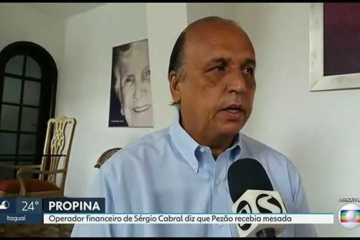 Pezão recebia mensalão de R$ 150 mil e 13º da propina, diz delator