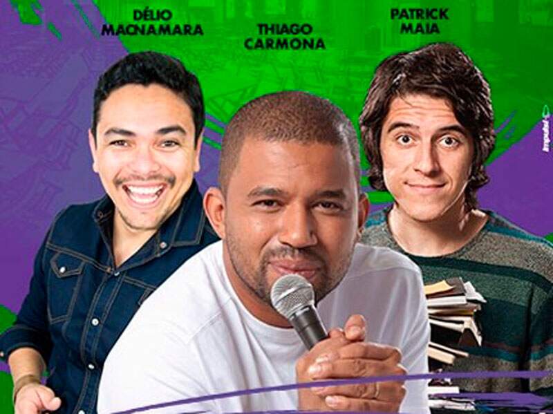 Stand Up Comedy- Délio Macnamara, Thiago Carmona e Patrick Maia