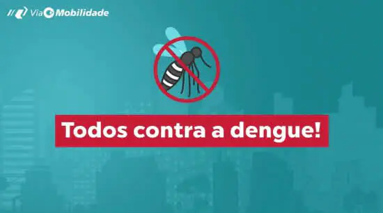 Linhas 4-Amarela e 5-Lilás orientam passageiros no combate à Dengue