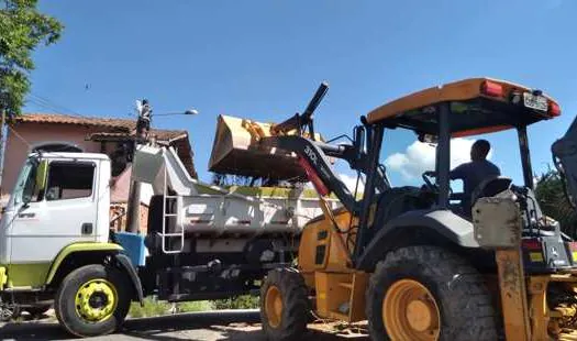 Ribeirão Pires recolhe 56 toneladas de lixo descartado em locais irregulares