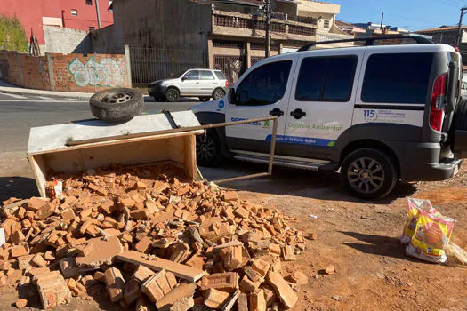 Semasa reforça combate ao descarte irregular de resíduos em Santo André