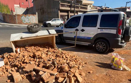 Semasa reforça combate ao descarte irregular de resíduos em Santo André