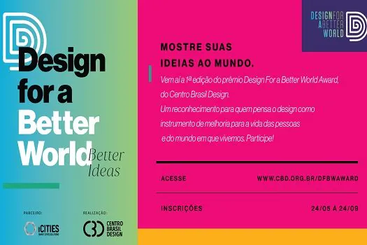 Vem aí o Design for a Better World Award