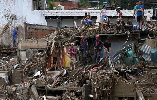 Deslizamento de terra varre cidade na Venezuela e deixa ao menos 22 mortos