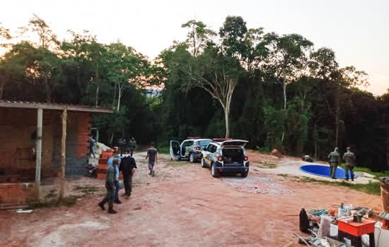 Guarda Ambiental de São Bernardo interrompe desmatamento em área de proteção ambiental