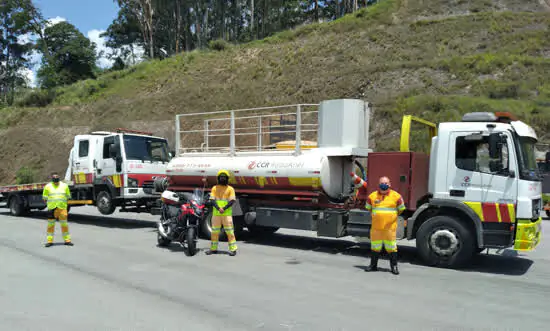 CCR RodoAnel promove treinamento de equipes sobre desobstrução de pista