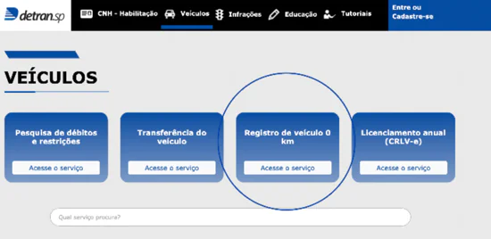 Mais de 1 milhão já fizeram primeiro registro veicular pelos canais digitais do Detran.SP