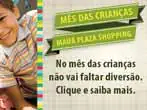 Mauá Plaza celebra o Dia das Crianças com muita programação