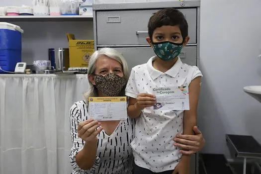 Diadema aplica neste sábado quase seis mil doses de vacina contra a Covid-19