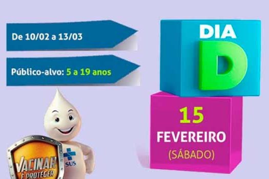 Dia D de vacinação contra o sarampo neste sábado mobiliza 42 mil postos de saúde no Brasil