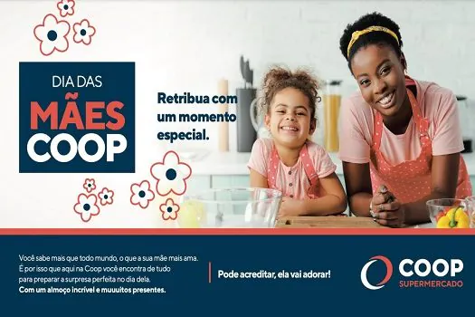 COOP lança Campanha do Dia das Mães com expectativa de crescimento nas vendas