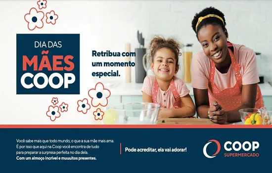 COOP lança Campanha do Dia das Mães com expectativa de crescimento nas vendas