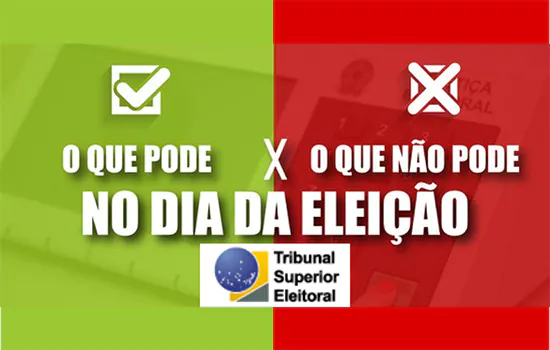 Eleições 2020: saiba o que é permitido e o que é proibido no dia da votação