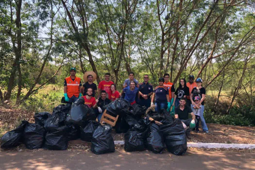 Santo André realiza o Dia Mundial da Limpeza