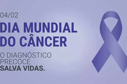 Dia Mundial do Câncer é comemorado em 4 de fevereiro