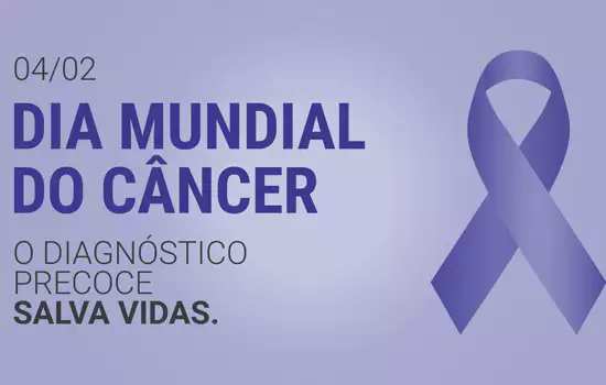 Dia Mundial do Câncer é comemorado em 4 de fevereiro