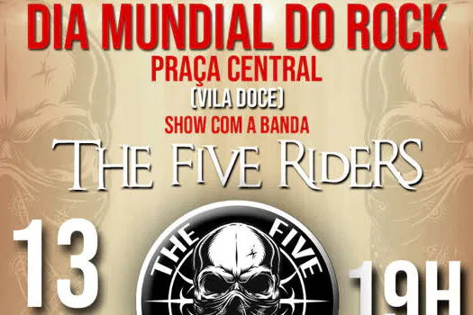 Ribeirão Pires celebra Dia Mundial do Rock com show beneficente