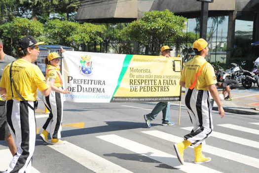 Diadema realiza campanha Maio Amarelo