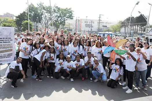 Diadema se manifesta contra o trabalho infantil