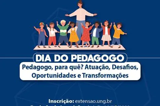 UNG celebra Dia do Pedagogo com palestras on-line