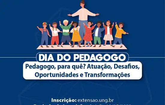 UNG celebra Dia do Pedagogo com palestras on-line