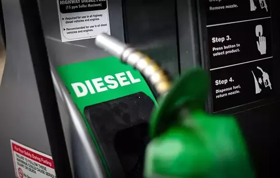 Preço médio do óleo diesel atinge maior valor nominal da série histórica