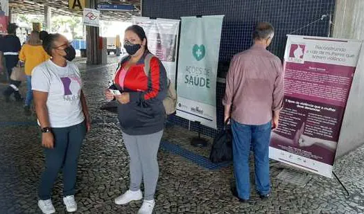 Passageiras do Terminal Jabaquara podem participar de ação sobre dignidade menstrual