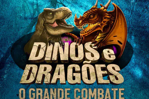 “Dinos e Dragões – O Grande Combate” faz curta temporada em São Paulo