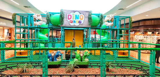 Dino Play é a nova atração do Grand Plaza Shopping