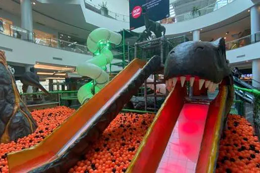 Dino World chega ao São Bernardo Plaza Shopping