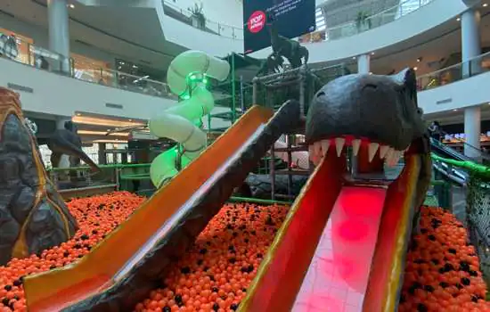 Dino World chega ao São Bernardo Plaza Shopping