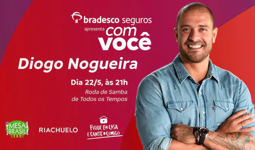 Bradesco Seguros anuncia próxima live com Diogo Nogueira