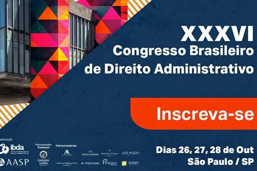 AASP e IBDA preparam para o próximo mês Congresso sobre Direito Administrativo