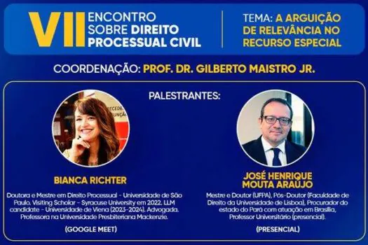 FADSBC promove VII Encontro sobre Direito Processual Civil