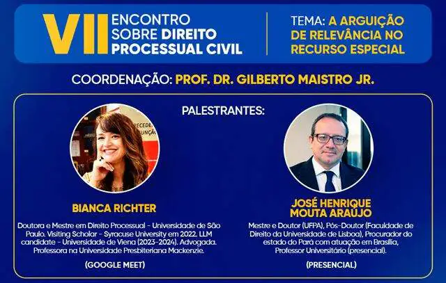 FADSBC promove VII Encontro sobre Direito Processual Civil