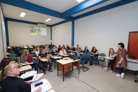 Diretores de Ribeirão Pires participam de formação sobre merenda escolar