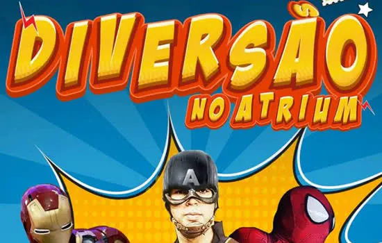 Atrium Shopping promove encontro com cosplays de super-heróis