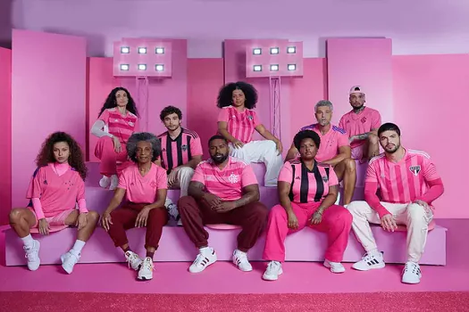 Adidas lança coleção de camisas em referência ao “Outubro Rosa”