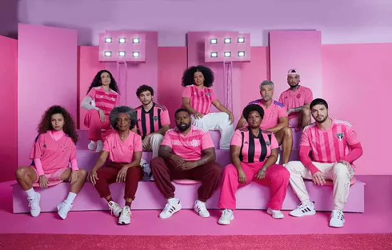 Adidas lança coleção de camisas em referência ao “Outubro Rosa”