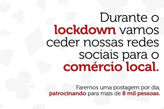 Agência Flush aposta no comércio local e cede suas redes sociais no Lockdown