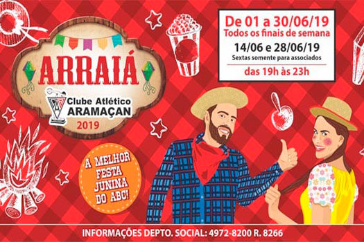 Clube Aramaçan continua com sua tradicional festa junina neste fim de semana