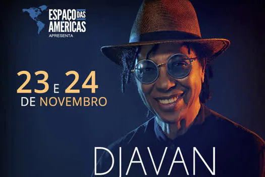 Djavan retorna aos palcos do Espaço das Américas com a turnê “Vesúvio”