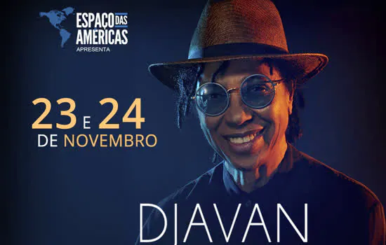 Djavan retorna aos palcos do Espaço das Américas com a turnê “Vesúvio”