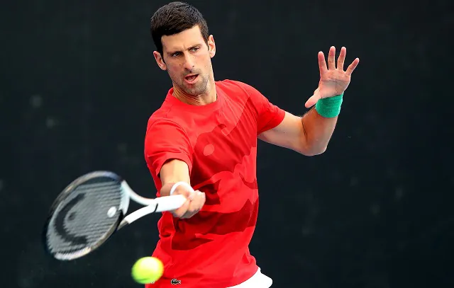 Djokovic tem recepção calorosa