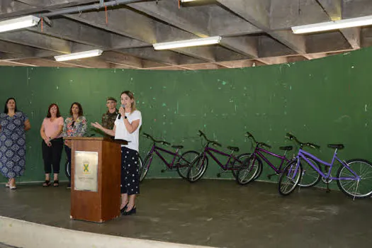 FSS de Santo André recebe doação de 57 novas bicicletas