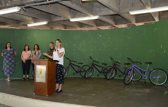 FSS de Santo André recebe doação de 57 novas bicicletas